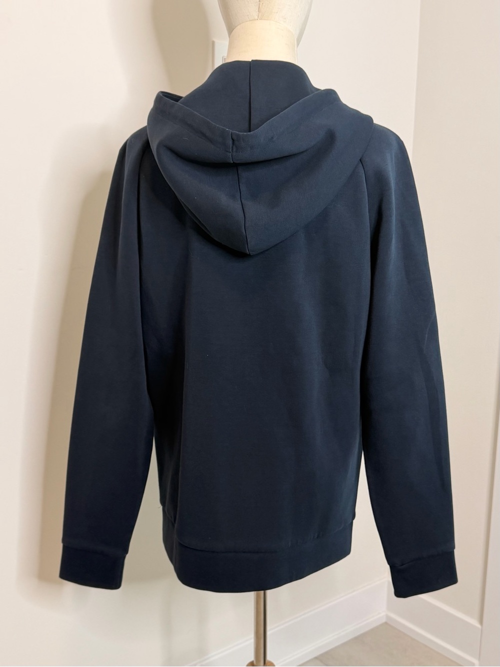 Hugo Boss Dark Navy Full-Zip Hooded Sweatshirt - Picture 2 of 6